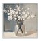 Stupell Industries Petals In Glass Vase Framed Giclee, design by Mona Grace